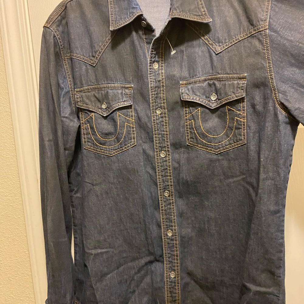 Men’s Tue Religion denim shirt